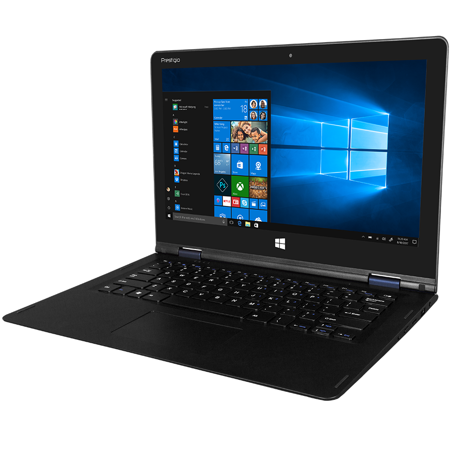 Portatīvais dators Prestigio Visconte Ecliptica, 13.3’’(1920*1080) IPS display, Windows 10 Home, up to 1.84GHz - PNT10131DEDB - foto 3