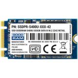SSD GOODRAM S400U 120GB SSD, M.2 2242, SATA 6 Gb/s, Read/Write: 550 / 530 MB/s (SSDPB-S400U-128-42)