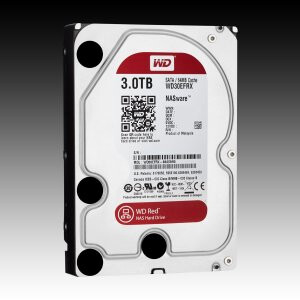 HDD NAS WESTERN DIGITAL Red Plus (3.5", 3TB, 64MB, SATA III-600) - WD30EFRX
