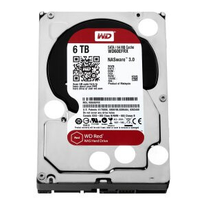 HDD Desktop WD Red Plus (3.5'', 6TB, 64MB, RPM IntelliPower, SATA 6 Gb/s) - WD60EFRX
