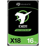 Cietais disks SEAGATE HDD Server Exos X18 HDD 512E/4KN (ST16000NM004J)