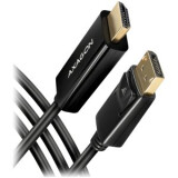 Cable AXAGON RVD-HI14C2 DisplayPort > HDMI 1.4 cable