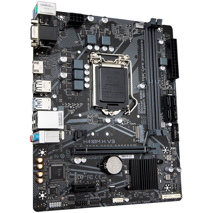 Pamatplate Gigabyte MB H410M H V3 - H410M_H_V3 - foto 2