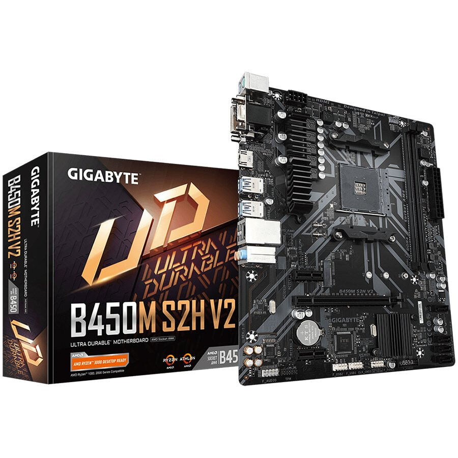 Pamatplate Gigabyte Main Board Desktop AMD B450 - B450M S2H V2