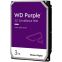HDD AV WD Purple (3.5'', 3TB, 64MB, 5400 RPM, SATA 6 Gb/s) - WD30PURZ