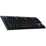 Tastatūra LOGITECH G915 TKL LIGHTSPEED Wireless Mechanical Gaming Keyboard - CARBON - NORDIC - CLICKY (920-009534)
