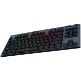 Tastatūra LOGITECH G915 TKL LIGHTSPEED Wireless Mechanical Gaming Keyboard - CARBON - NORDIC - CLICKY (920-009534)