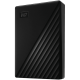 Ārējie cietie diski un SSD HDD External WD My Passport (5TB, USB 3.2) Black (WDBPKJ0050BBK-WESN)
