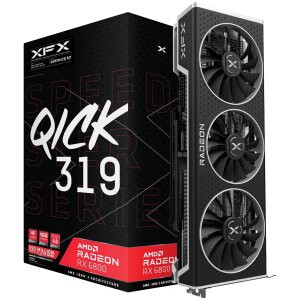 Videokarte XFX Video Card AMD Radeon RX-6800 QICK 319 BLACK - RX-68XLALBD9 - foto 2