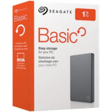 Ārējie cietie diski un SSD SEAGATE HDD External Basic (2.5'/1TB/USB 3.0) (STJL1000400)