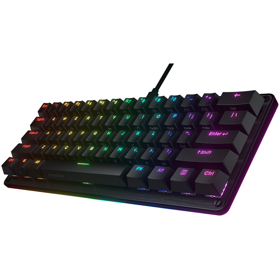 Tastatūra Cougar | Puri Mini RGB | Keyboard - CGR-WM1MI-PRMR - foto 2