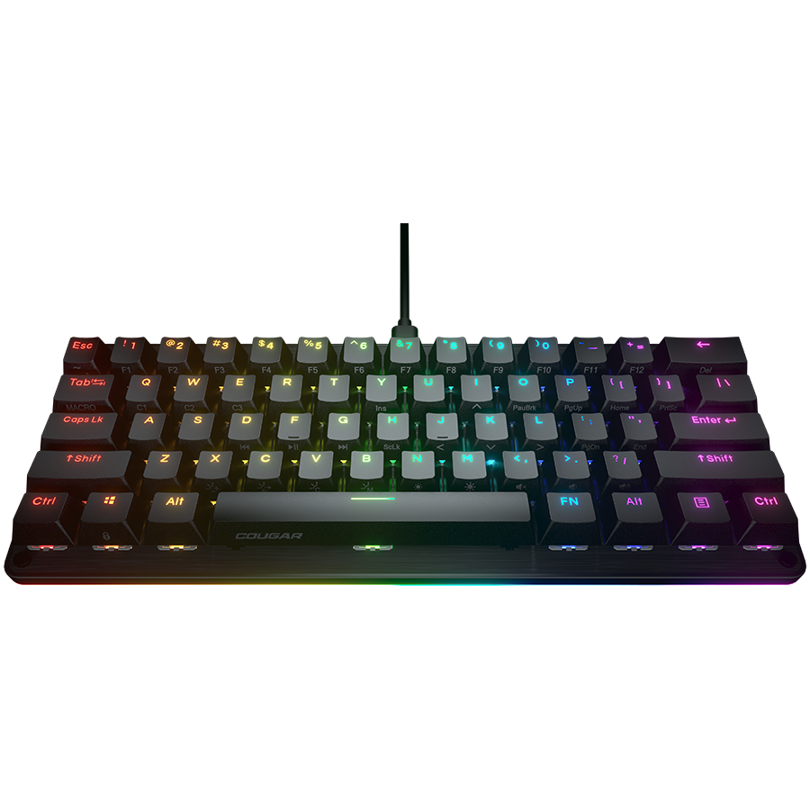 Tastatūra Cougar | Puri Mini RGB | Keyboard - CGR-WM1MI-PRMR - foto 3