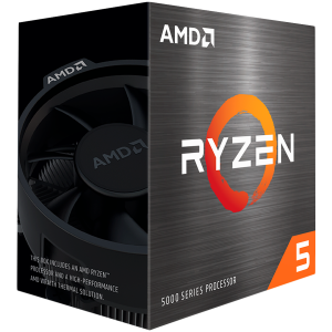 Procesors AMD CPU Desktop Ryzen 5 6C/12T 5500 (3.6/4.2GHz Boost,19MB,65W,AM4) Box - 100-100000457BOX