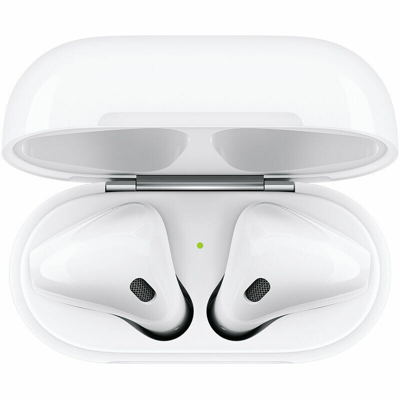Austiņas Apple AirPods (2nd generation) with Charging Case, Model: A2032, A2031, A1602 (MV7N2_ELL) - foto 3