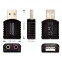 AXAGON ADA-17 USB2.0 - Stereo HQ Audio Mini Adapter 24bit 96kHz (ADA-17) - foto 2