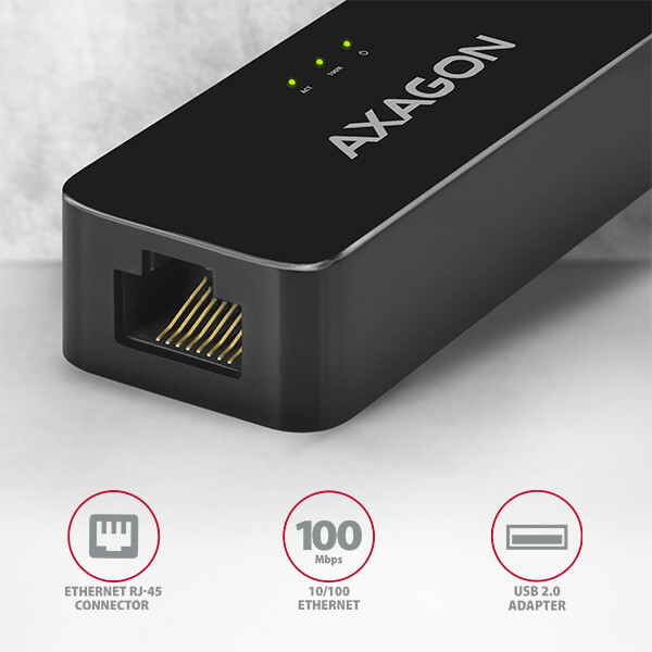 AXAGON ADE-XR Type-A USB2.0 - Fast Ethernet 10/100 (ADE-XR)