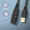 Axagon ADR-220 Active extension USB 2.0 A-M > A-F cable, 20 m long. Power supply option. (ADR-220) - foto 3