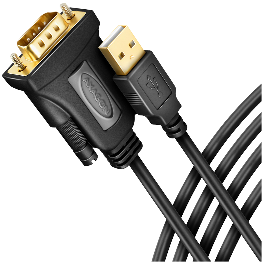 Axagon ADS-1PQN USB > SERIAL ADVANCED ACTIVE  (ADS-1PQN)