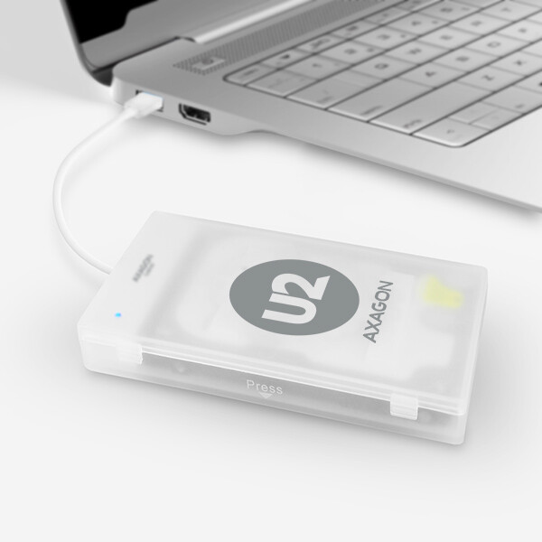 AXAGON ADSA-1S USB2.0 - SATA HDD External ncl. 2.5" Case (ADSA-1S) - foto 4