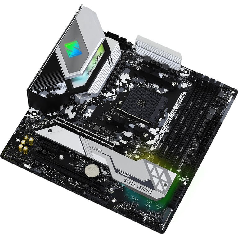 Pamatplate ASROCK B550M Steel Legend(B550M STEEL LEGEND) - foto 2