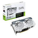 Videokarte ASUS DUAL GeForce RTX 4060 Ti White (90YV0J42-M0NA00)