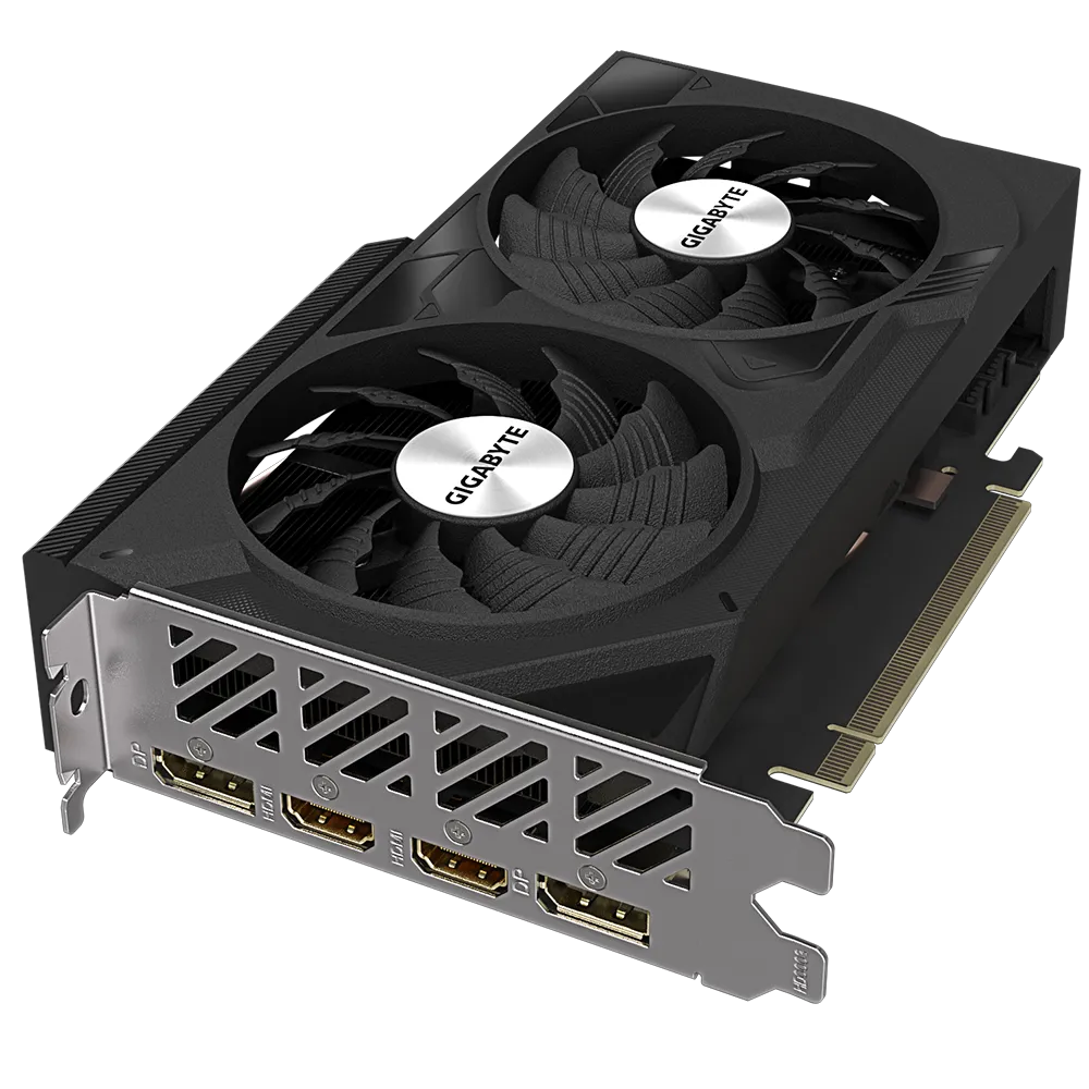 Videokarte GIGABYTE GeForce RTX 4060 WINDFORCE OC 8GB GDDR6 (GV-N4060WF2OC-8GD) - foto 3