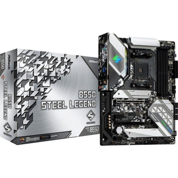 Carte mère ASROCK B550 Steel Legend(B550 STEEL LEGEND)