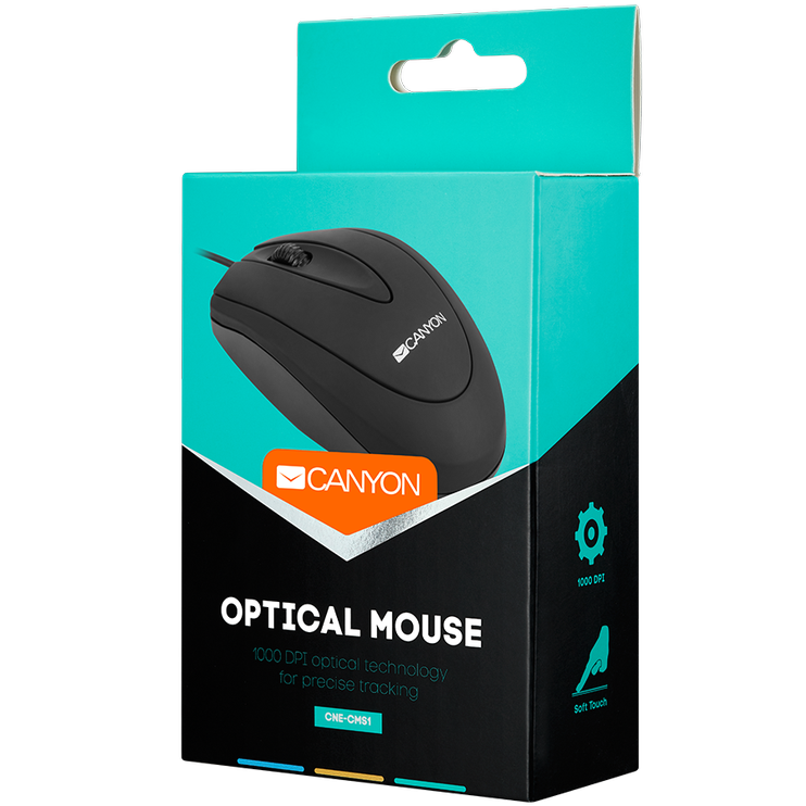 Pele CANYON CNE-CMS1 Black (CNE-CMS1) - foto 3