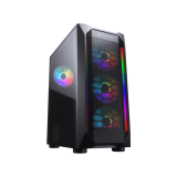 Datoru korpuss Cougar MX410 Mesh-G RGB Midi-Tower (CGR-5VM6B-MESH-G-RGB)