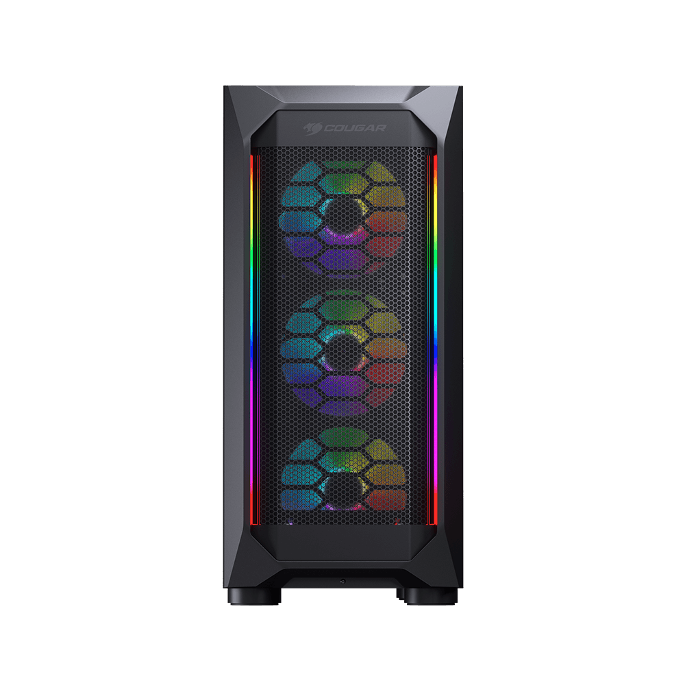 Datoru korpuss Cougar MX410 Mesh-G RGB Midi-Tower (CGR-5VM6B-MESH-G-RGB) - foto 2