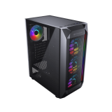 Datoru korpuss Cougar MX410 Mesh-G RGB Midi-Tower (CGR-5VM6B-MESH-G-RGB)