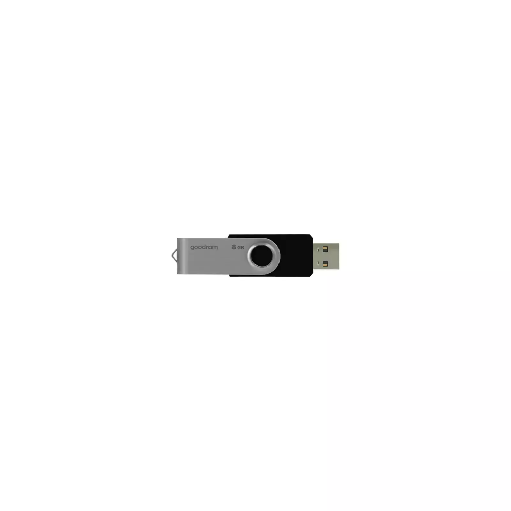 USB zibatmiņa GOODRAM 8GB UTS2 BLACK USB 2.0 (UTS2-0080K0R11) - foto 2