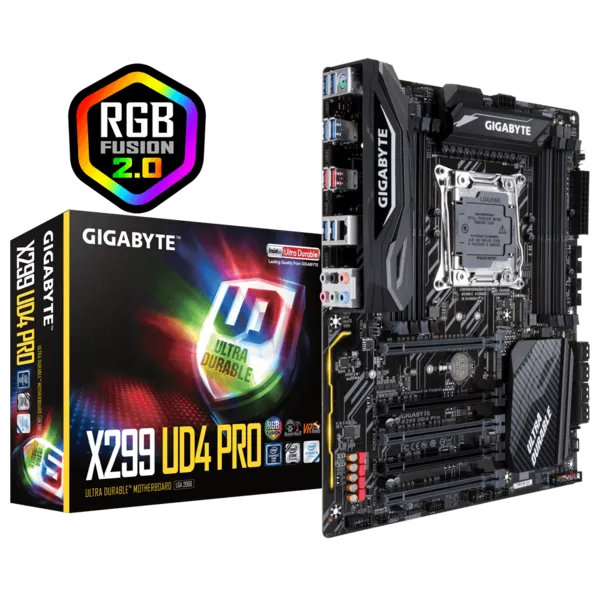 Pamatplate GIGABYTE LGA 2066 DDR4 (X299 UD4 PRO)