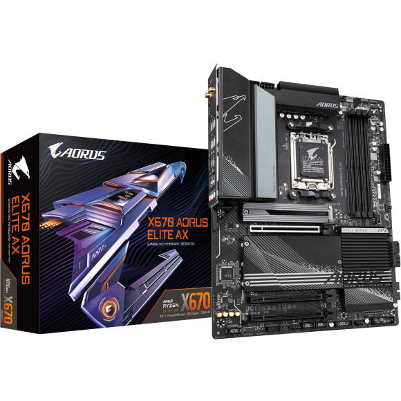 Pamatplate GIGABYTE X670 AORUS ELITE AX (X670 AORUS ELITE AX)