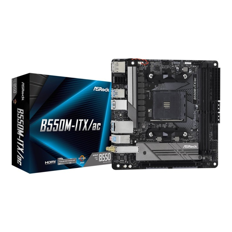 Pamatplate ASROCK B550M(B550M-ITX/AC) - foto 4