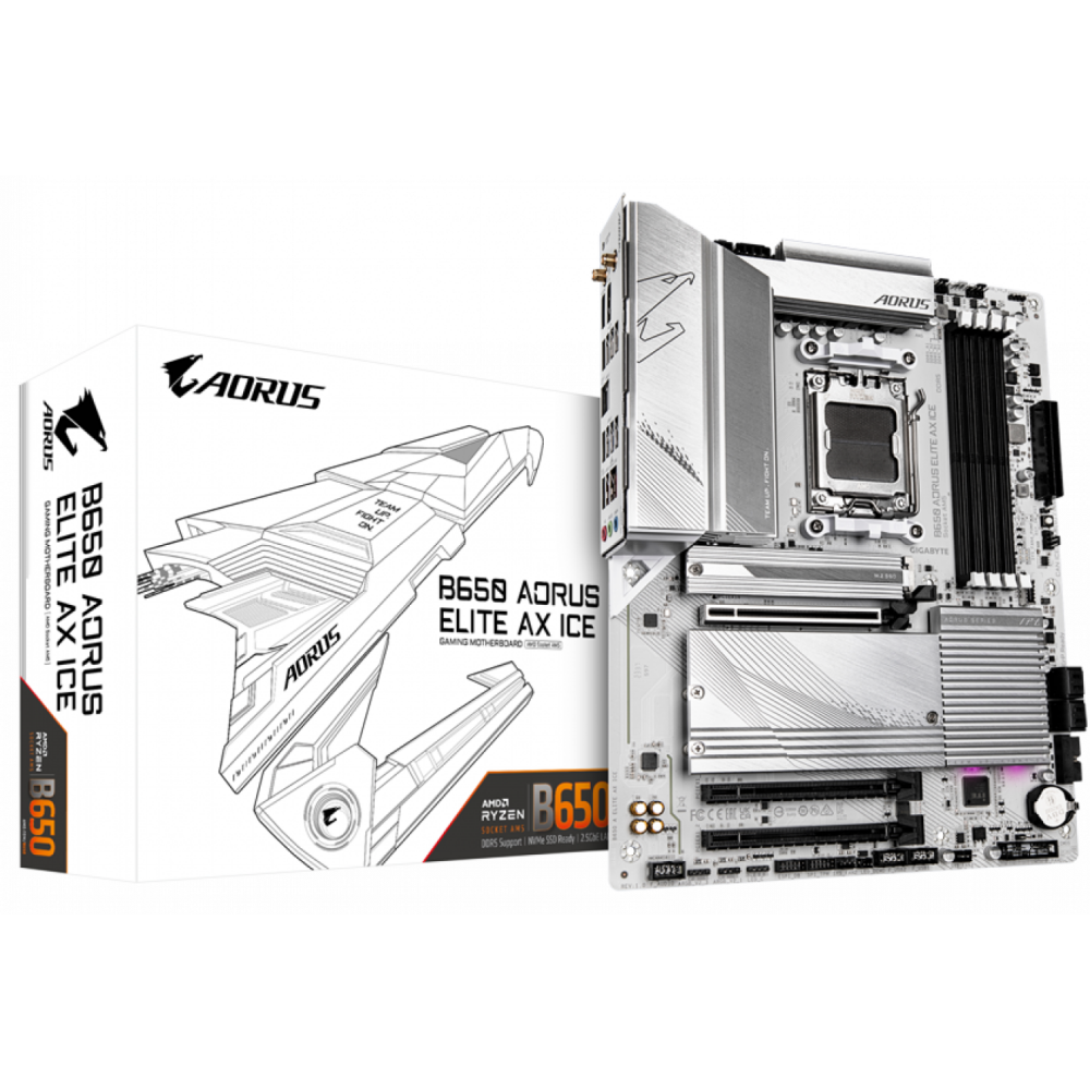 Motherboard GIGABYTE B650 A ELITE AX ICE - photo 3