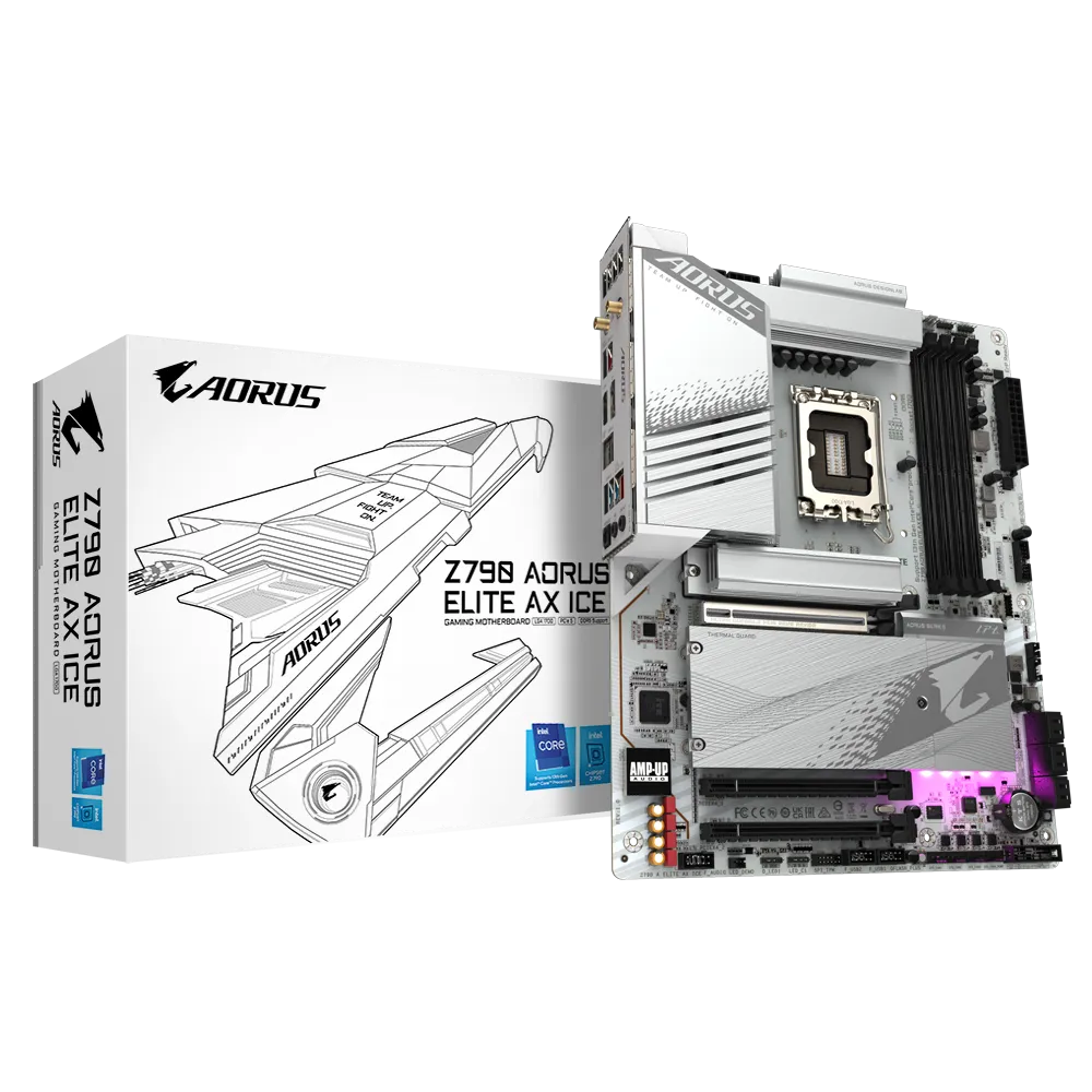 Carte mère GIGABYTE Z790 A ELITE AX ICE LGA1700 ATX (Z790 A ELITE AX ICE)
