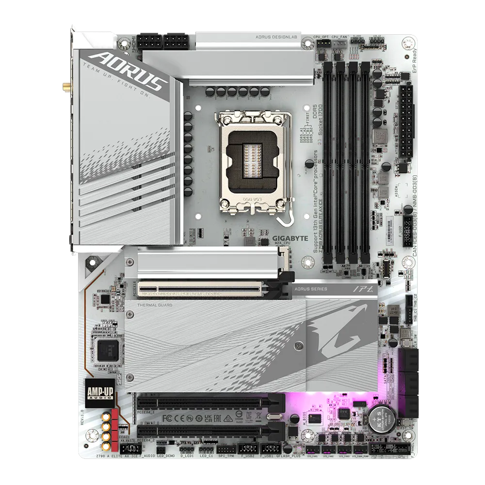 Carte mère GIGABYTE Z790 A ELITE AX ICE LGA1700 ATX (Z790 A ELITE AX ICE) - photo 2