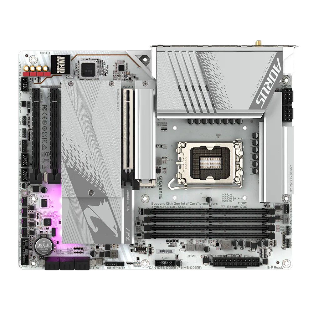 Carte mère GIGABYTE Z790 A ELITE AX ICE LGA1700 ATX (Z790 A ELITE AX ICE) - photo 3