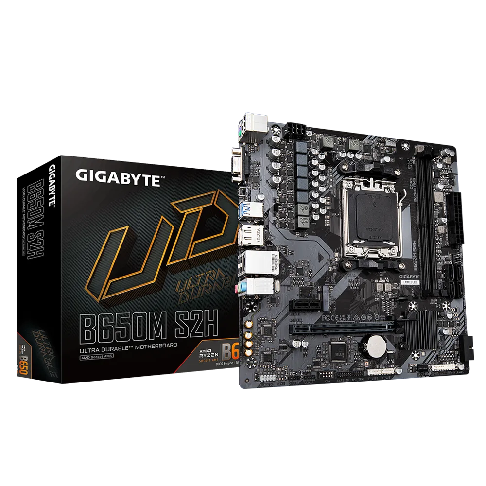 Pamatplate GIGABYTE B650M S2H - foto 3
