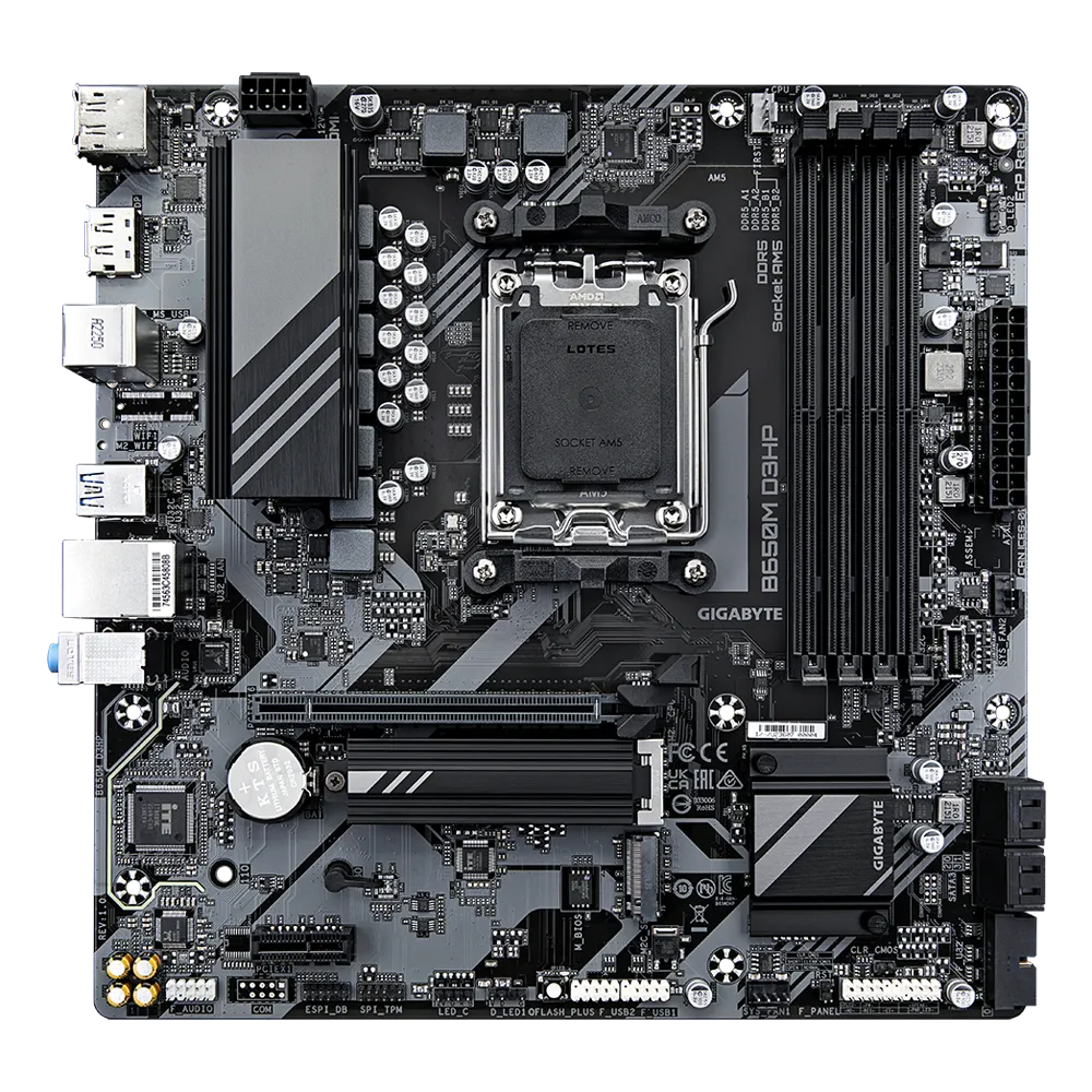 Pamatplate GIGABYTE B650M D3HP (B650M D3HP)