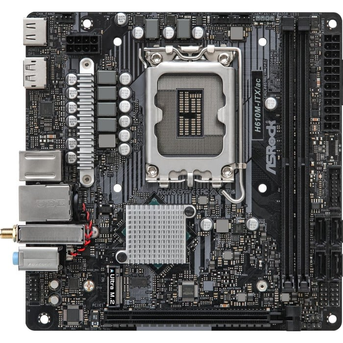 Pamatplate ASROCK B610M-ITX/ac(H610M-ITX/AC) - foto 3