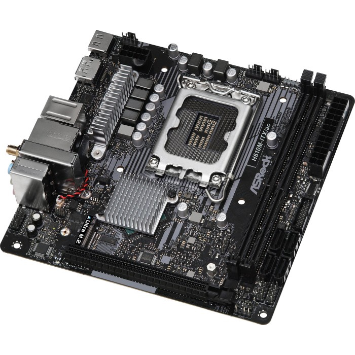 Pamatplate ASROCK B610M-ITX/ac(H610M-ITX/AC) - foto 4