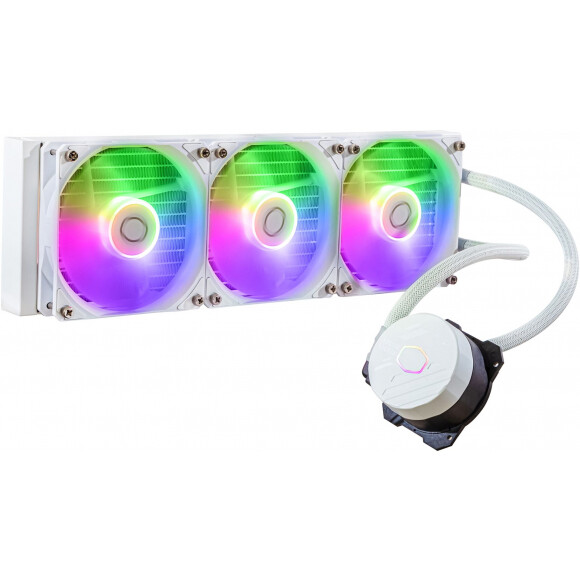 Ūdens dzesētājs COOLER MASTER Masterliquid 360L Core WH (MLW-D36M-A18PZ-RW)