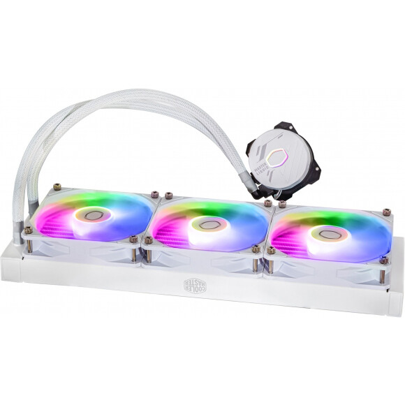 Ūdens dzesētājs COOLER MASTER Masterliquid 360L Core WH (MLW-D36M-A18PZ-RW) - foto 3
