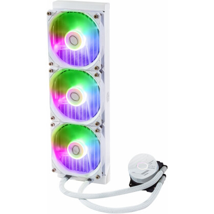 Ūdens dzesētājs COOLER MASTER Masterliquid 360L Core WH (MLW-D36M-A18PZ-RW) - foto 4
