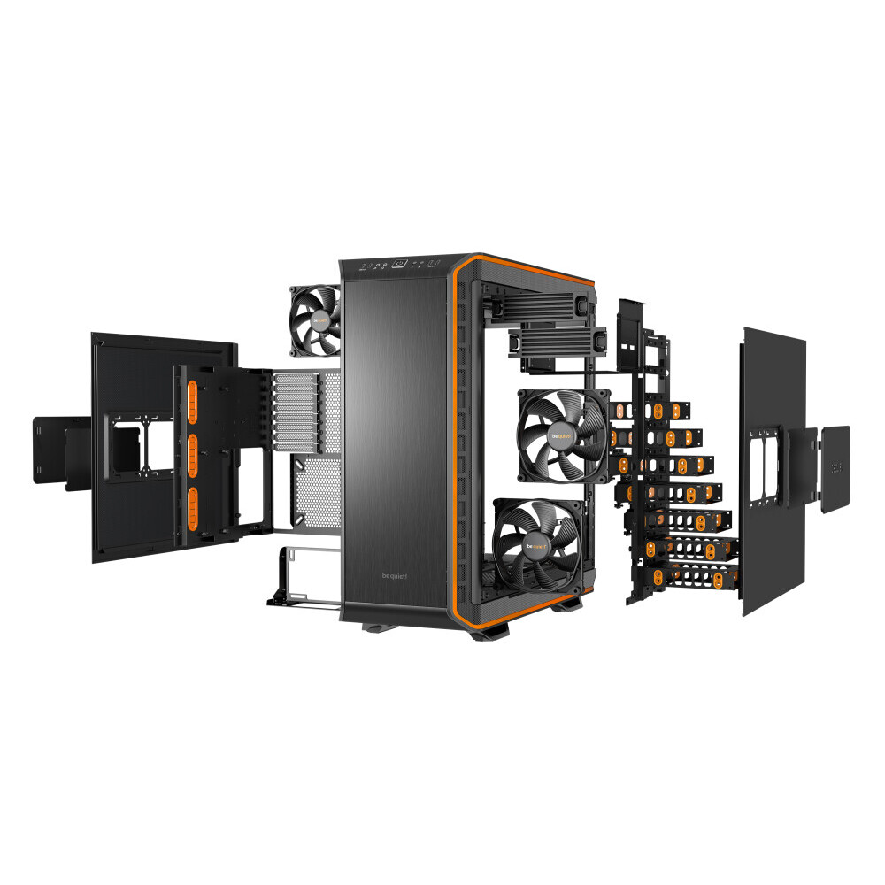 Datoru korpuss BE QUIET Dark Base 900 orange (BG010) - foto 4