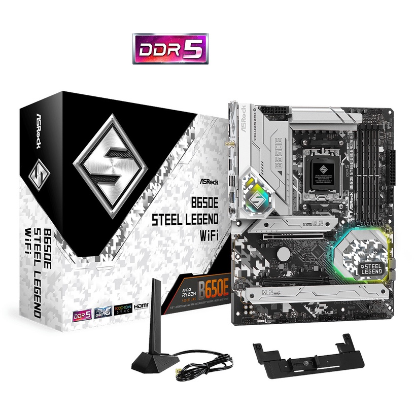 Carte mère ASROCK B650E STEEL LEGEND WIFI(B650E STEEL LEGEND WIFI) - photo 3