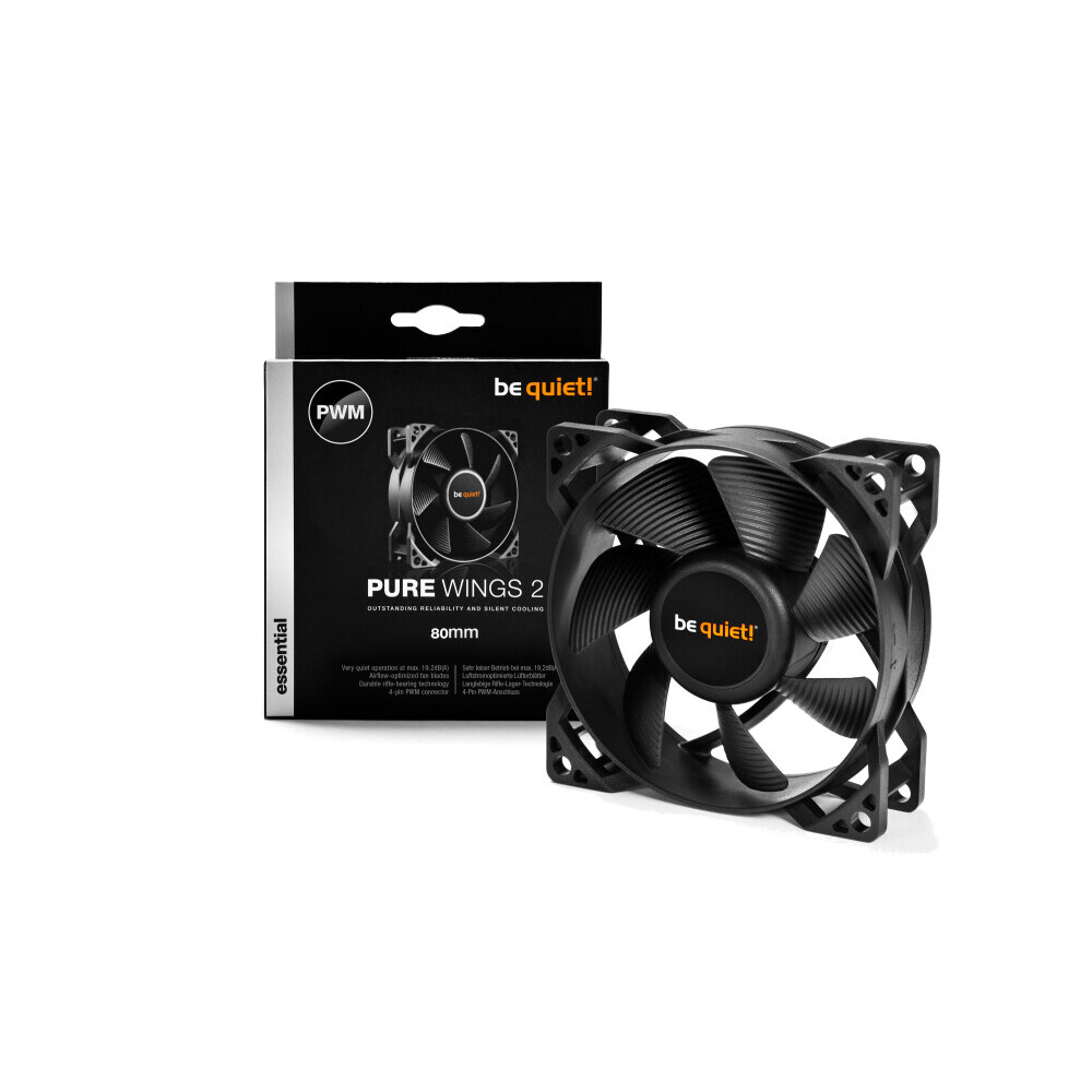 Case fan BE QUIET Pure Wings 2 80mm fan PWM (BL037) - photo 2