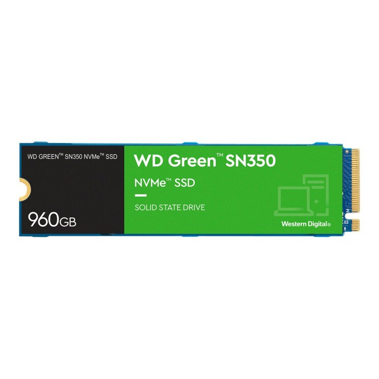 SSD WD Green SN350 NVMe 960GB M.2 2280 (WDS960G2G0C) - foto 2